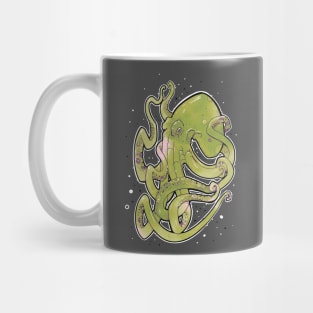 green octopus Mug